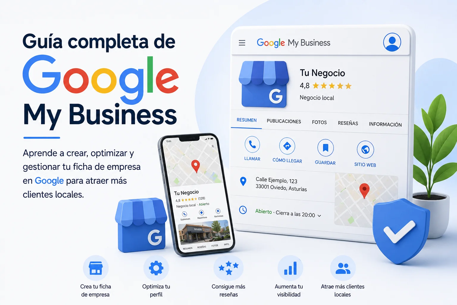 Guía de Google My Business para negocios locales en Asturias